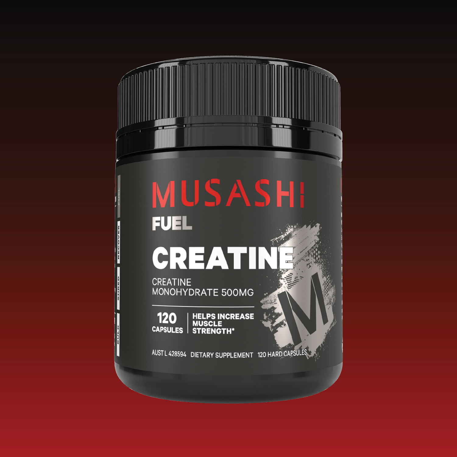 Musashi Creatine 120 capsules
