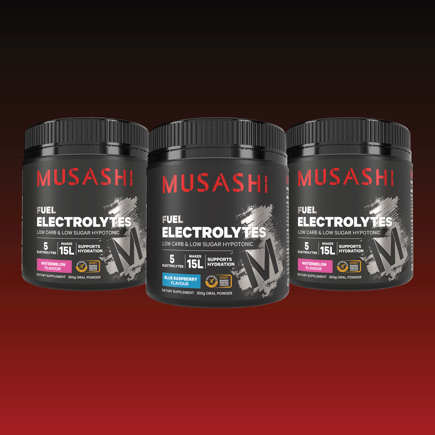 Musashi Electrolytes Value Bundle Pack