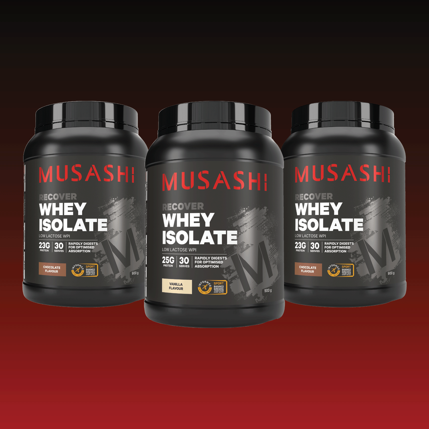 Musashi Whey Isolate Bundle Pack