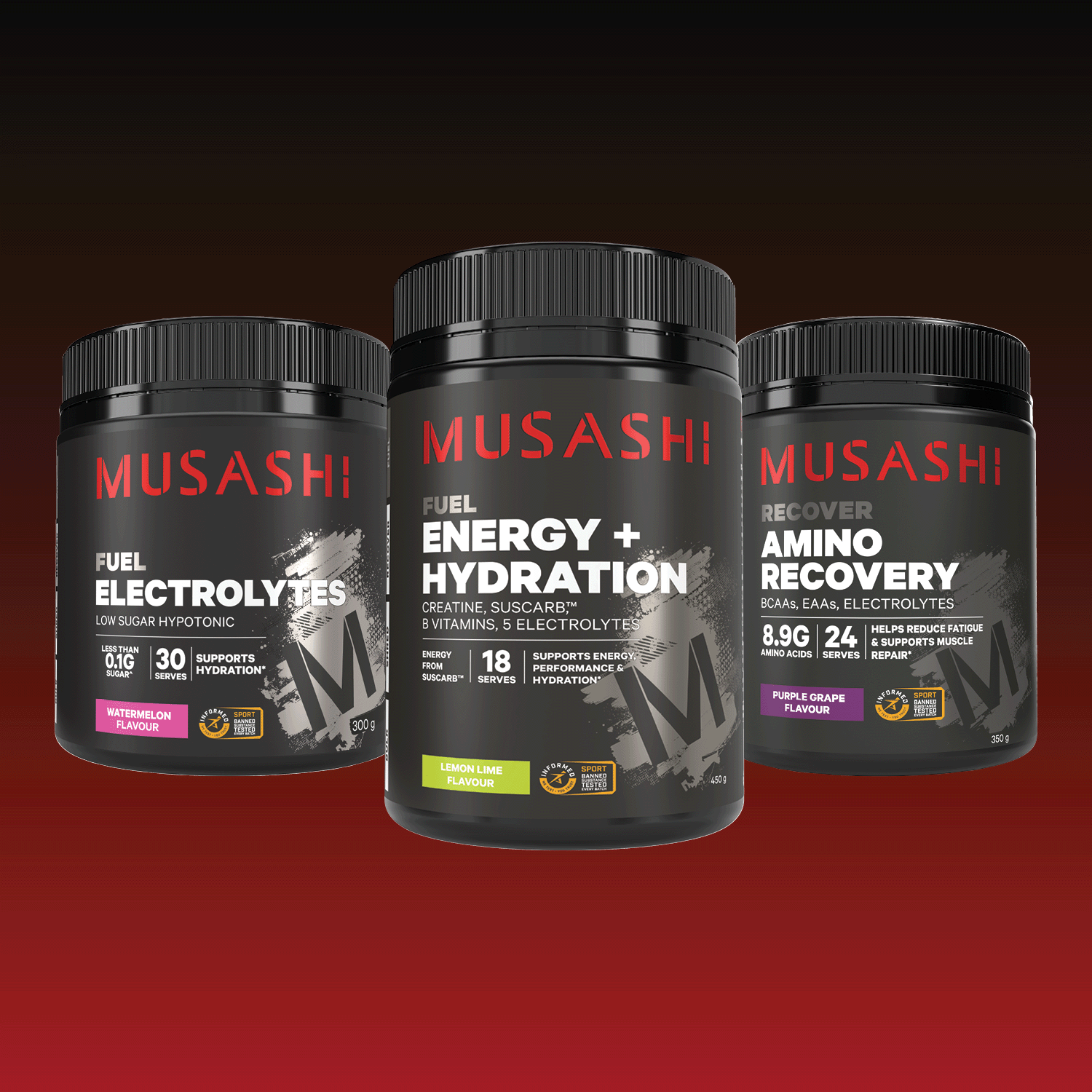 Musashi Hydration Bundle Pack