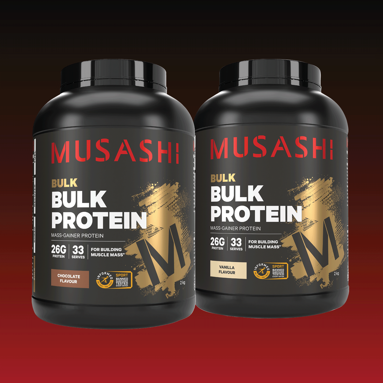 Musashi Value Bundle - Bulk Protein Powder