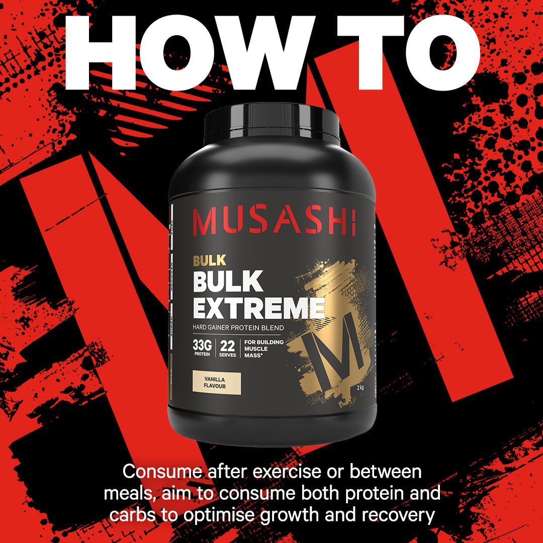 Musashi Bulk Extreme Powder - How to