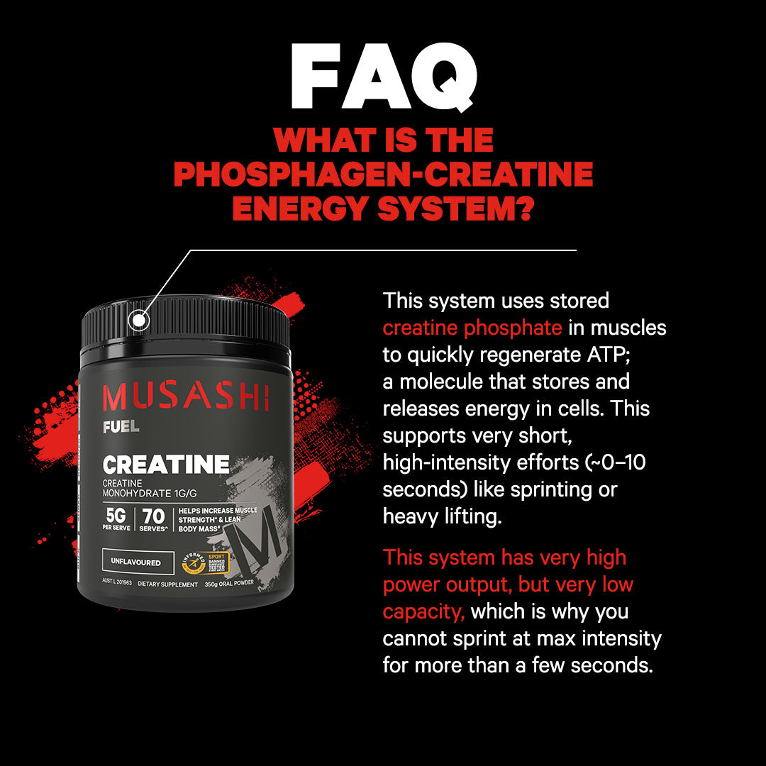 Musashi Creatine Monohydrate Powder 350g - FAQ