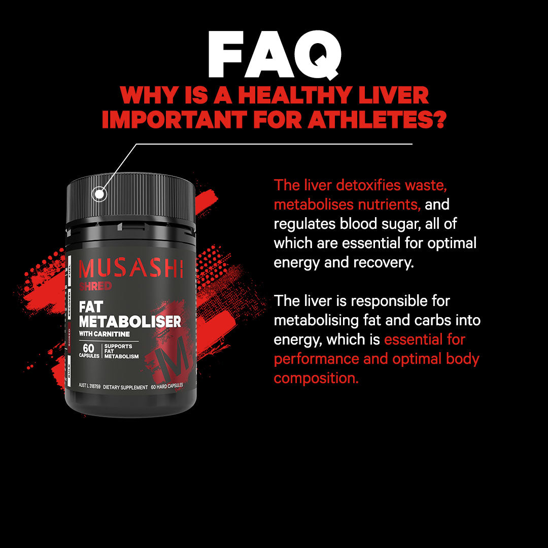 Musashi Fat Metaboliser with Carnitine 60 Capsules - FAQ