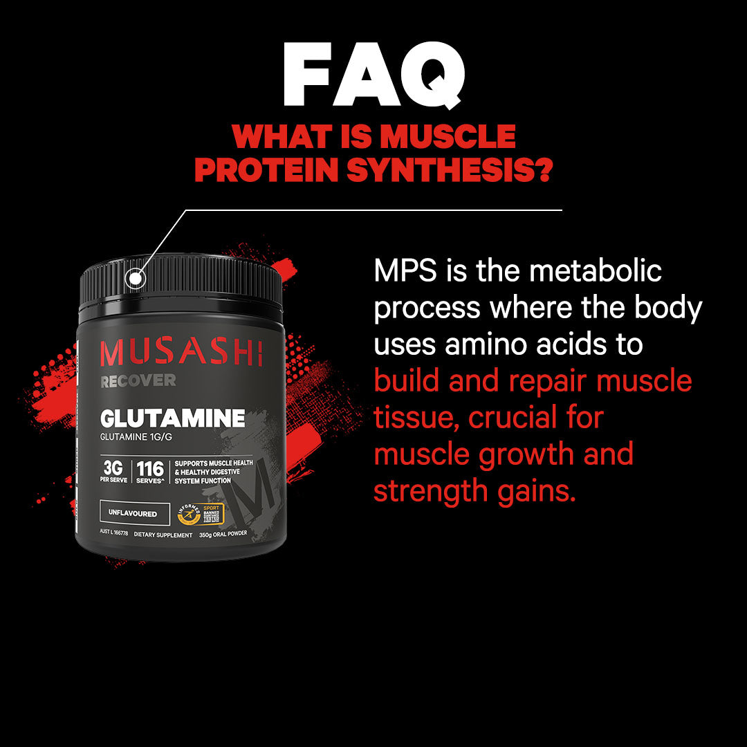 Musashi Glutamine 350G - FAQ
