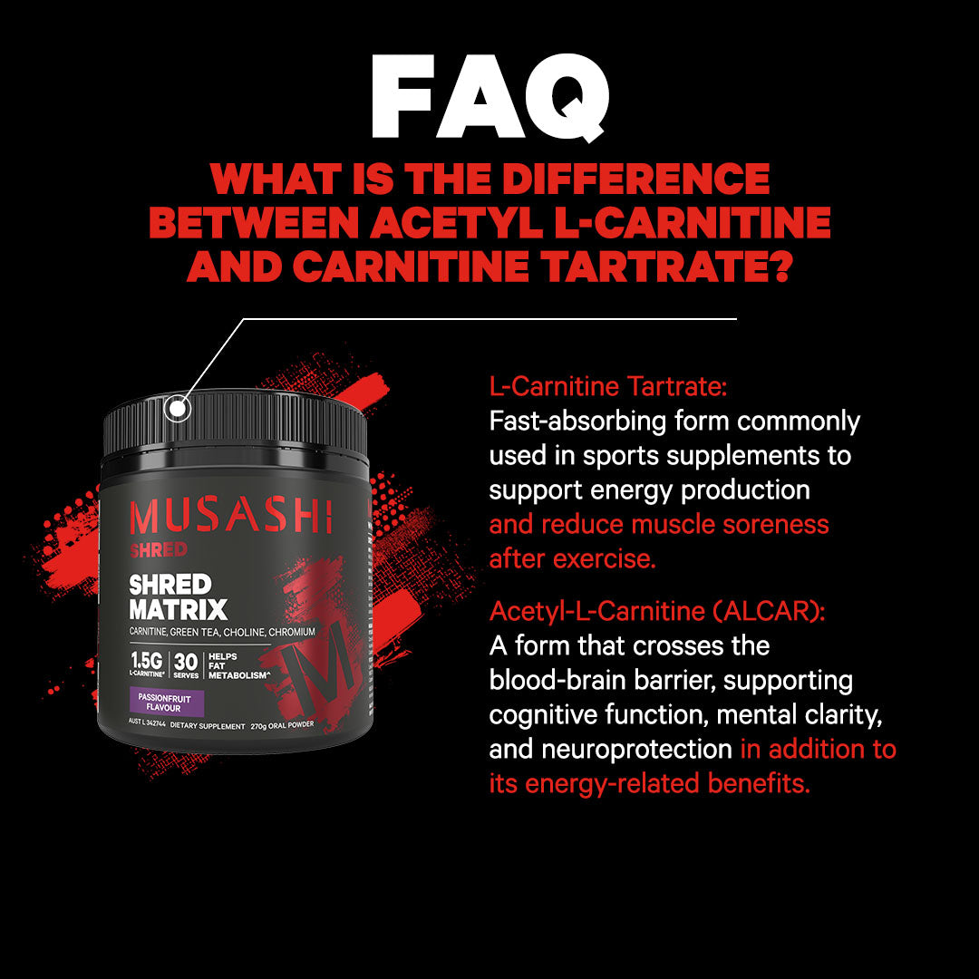 Musashi Shred Matrix 270g - FAQ