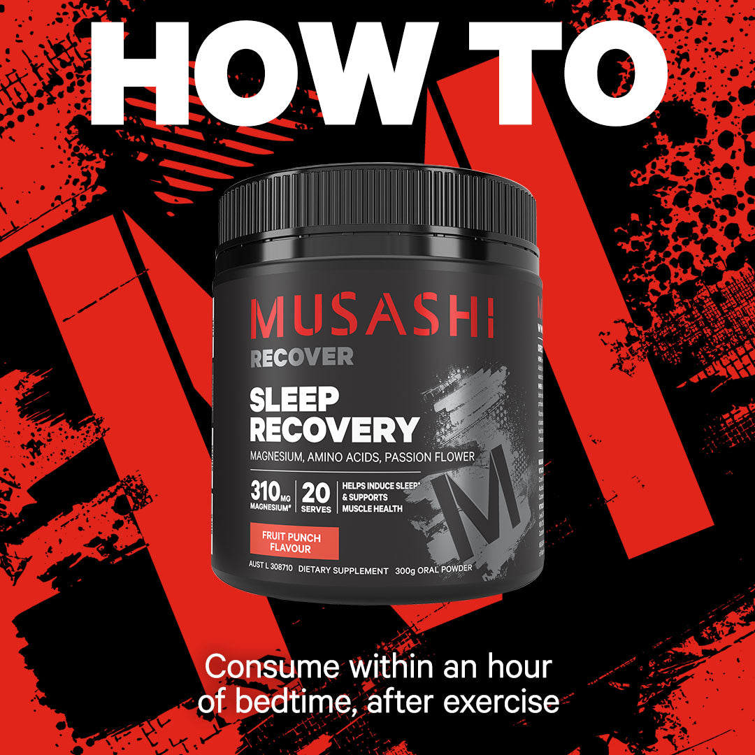 Musashi Sleep Recovery - How to