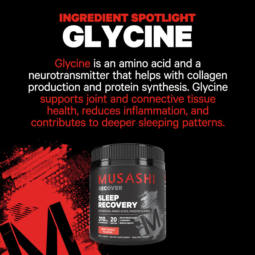 Musashi Sleep Recovery - Ingredient Spotlight