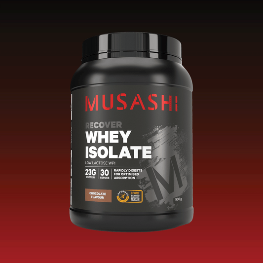 Musashi Whey Protein Isolate 900g - Chocolate