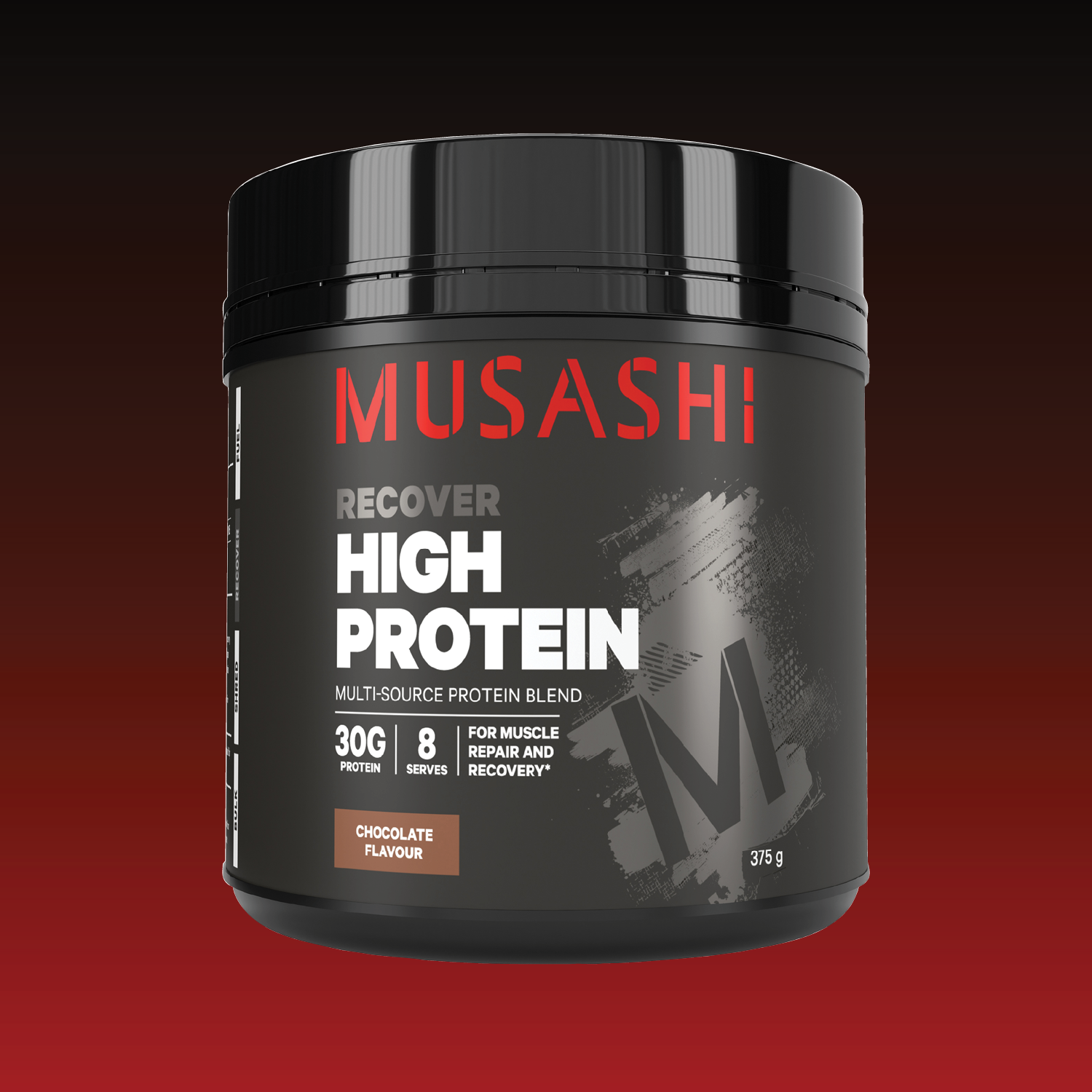 Musashi High Protein Powder 375g - Chocolate