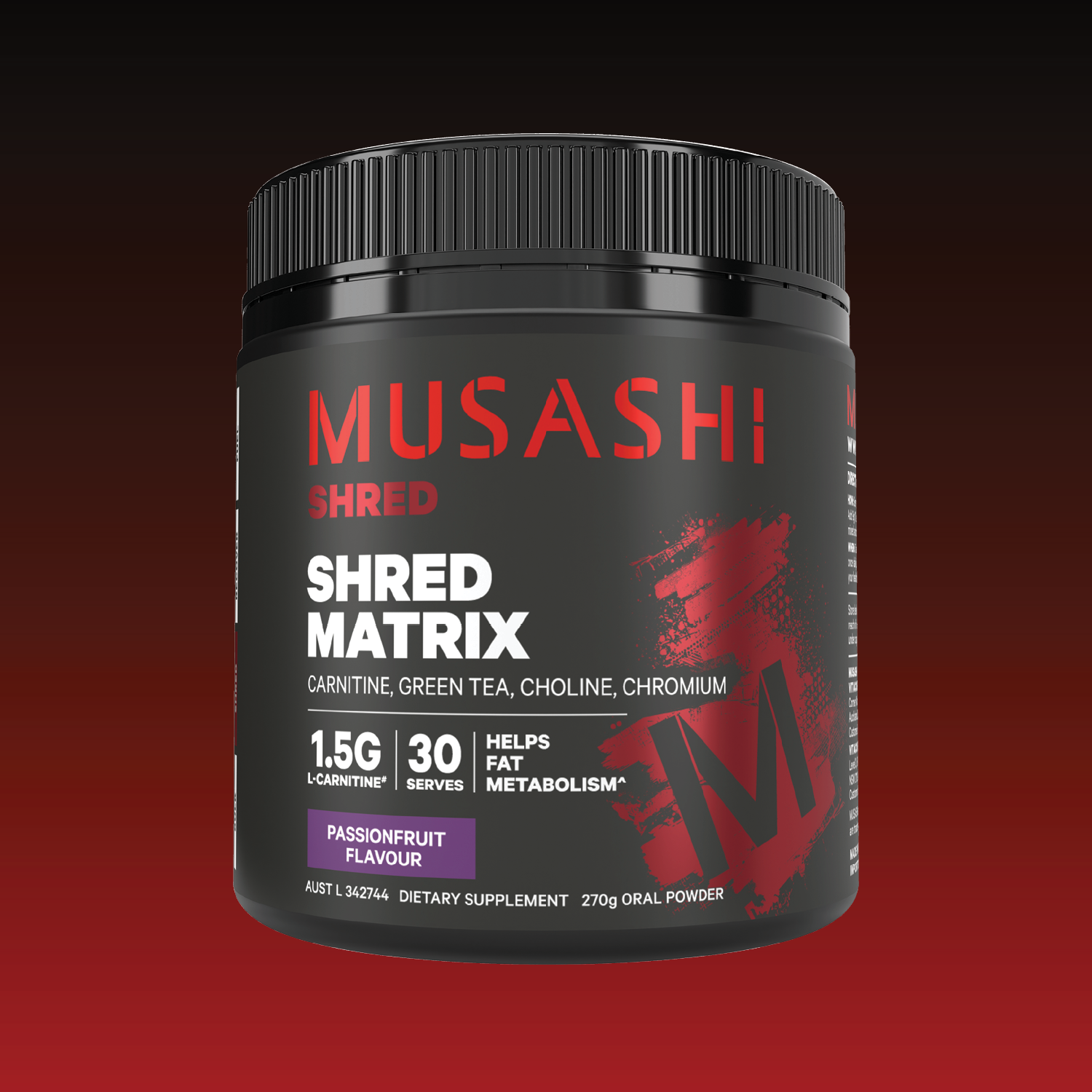 Musashi Shred Matrix 270g