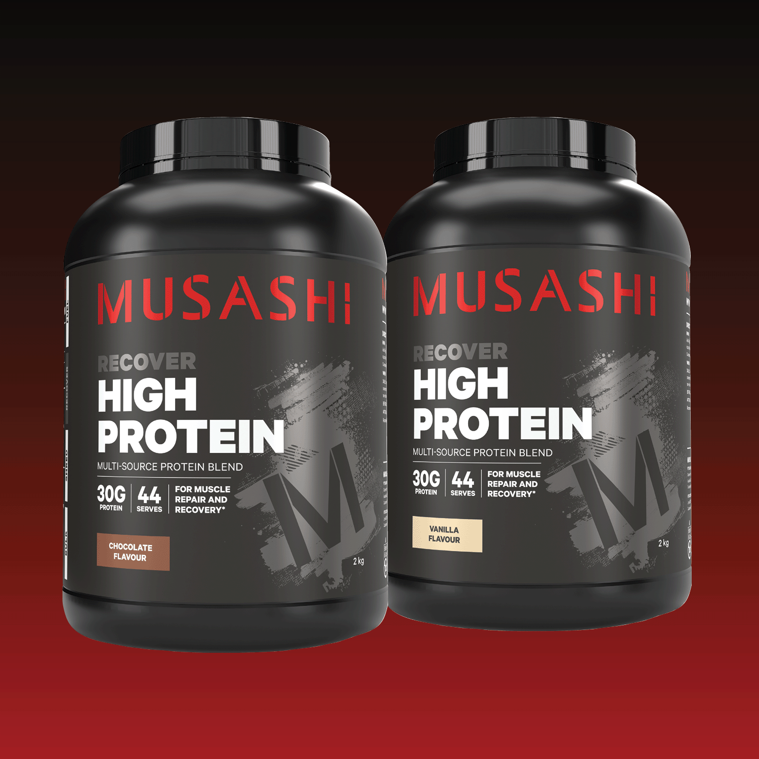 Musashi 4kg Value Bundle – High Protein Powder