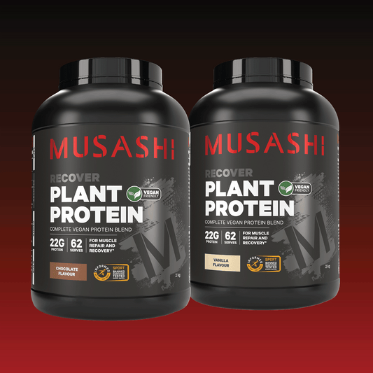 Musashi 4kg Value Bundle – Plant Protein Powder