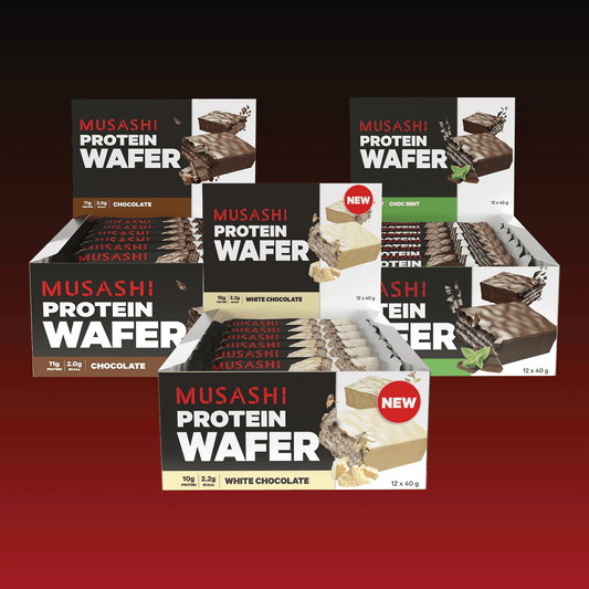 Musashi Protein Wafer Bar Value Bundle Pack