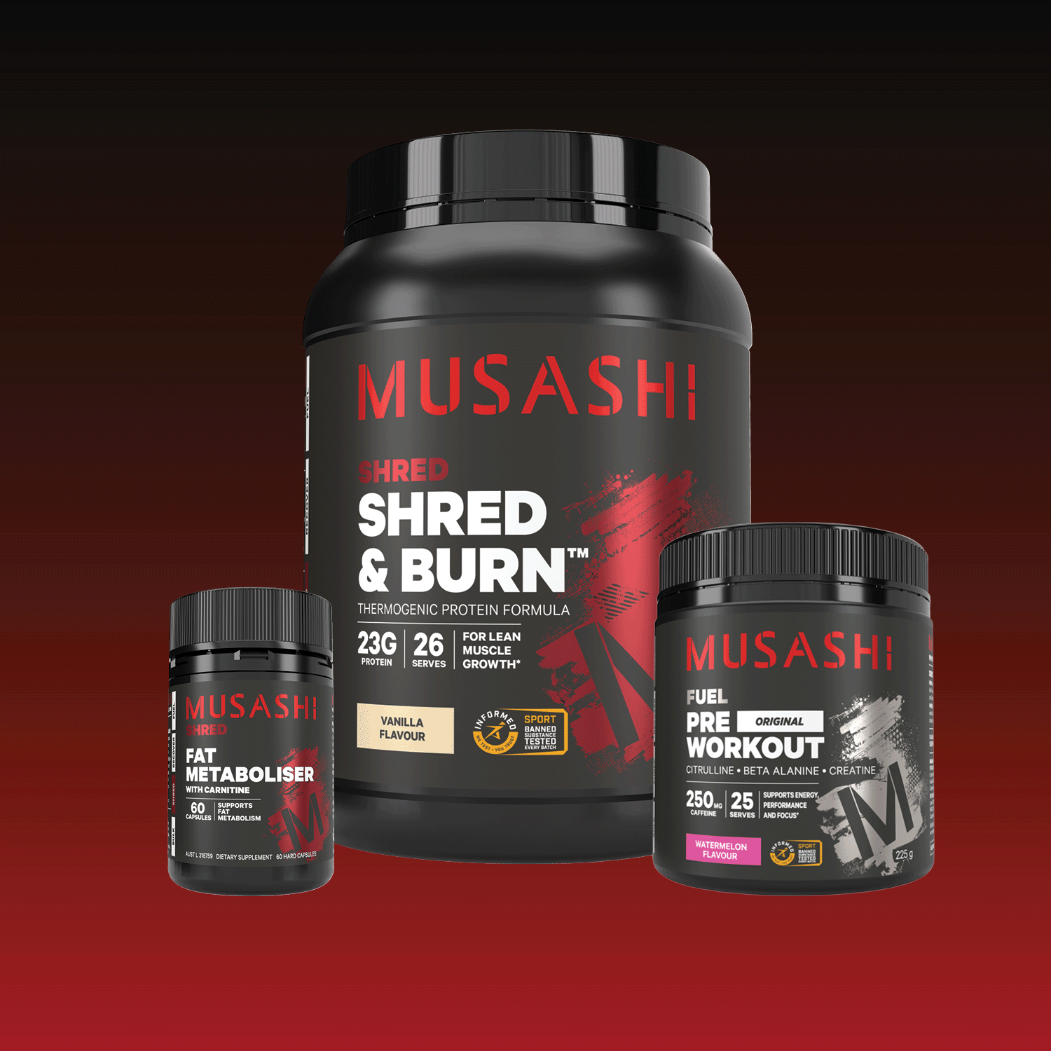Musashi Summer Shred Bundle Pack