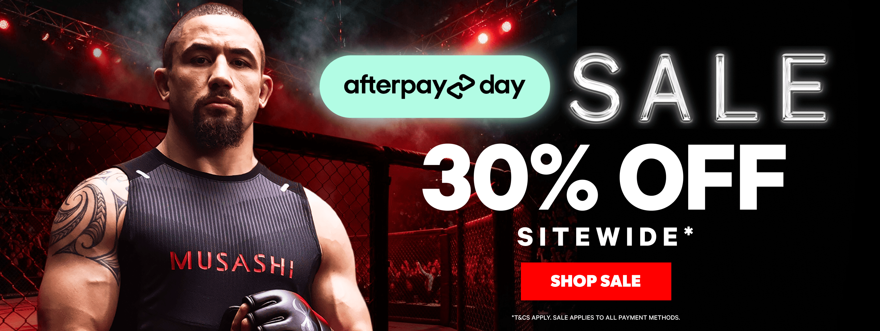 Musashi Afterpay Day Sale 2026