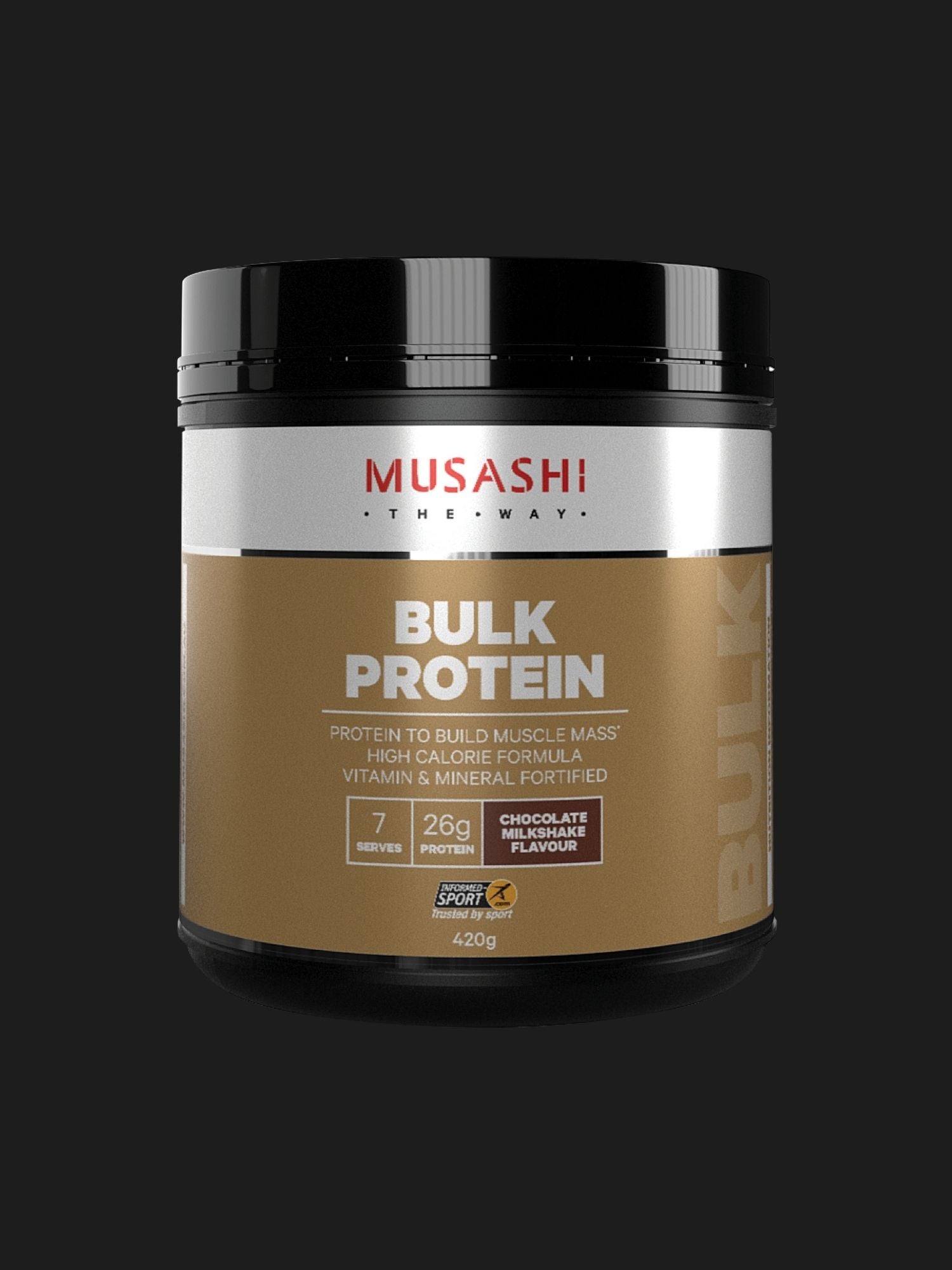 Musashi - Bulk Protein Choco 420g