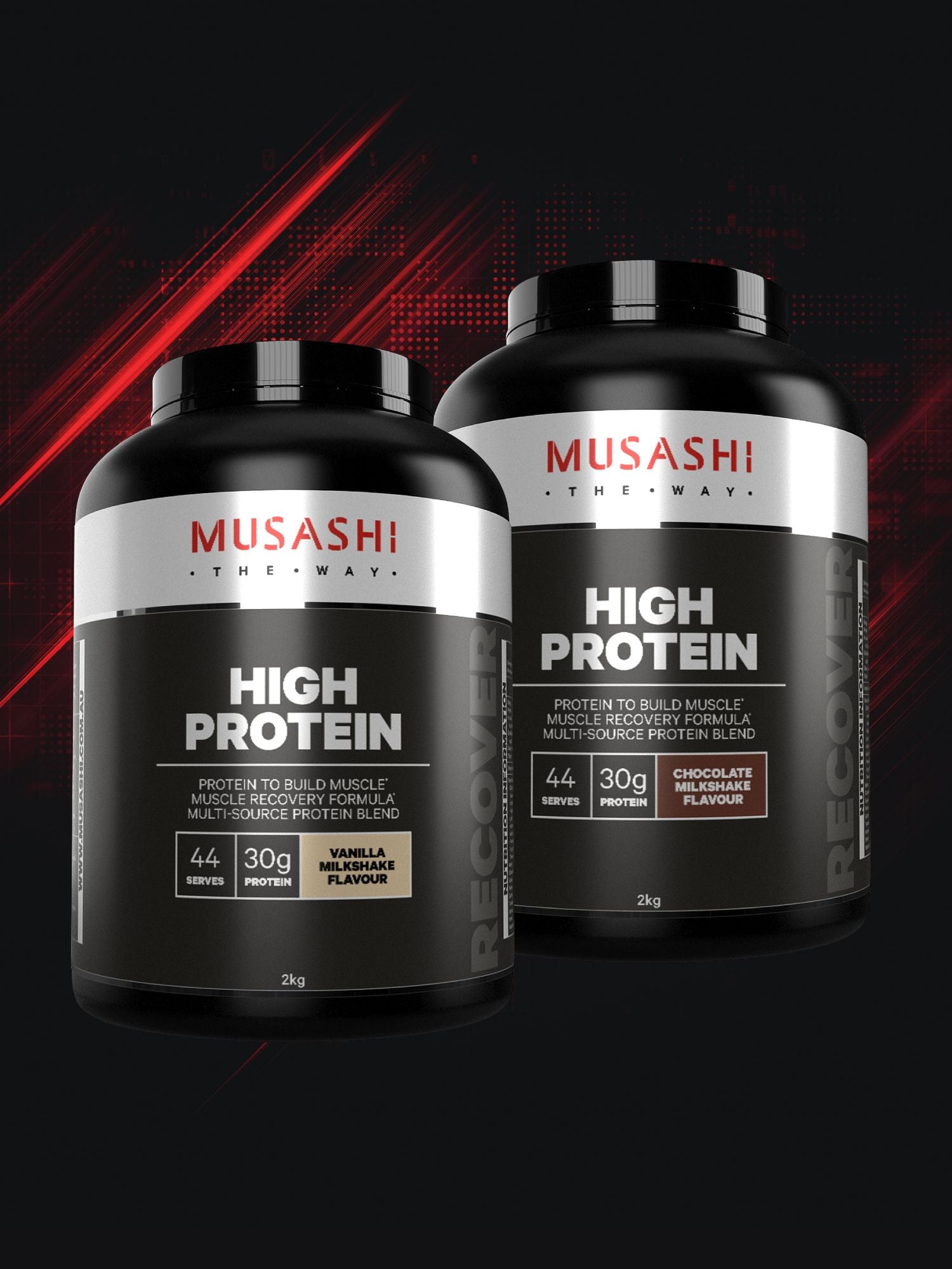 Musashi Value Bundle - High Protein Powder