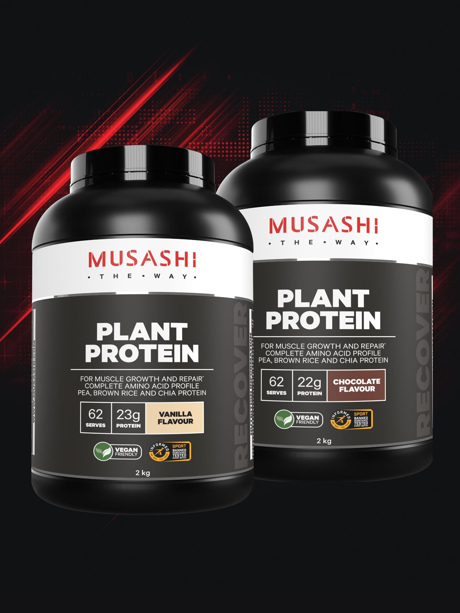 Musashi Value Bundle - Plant Protein Powder