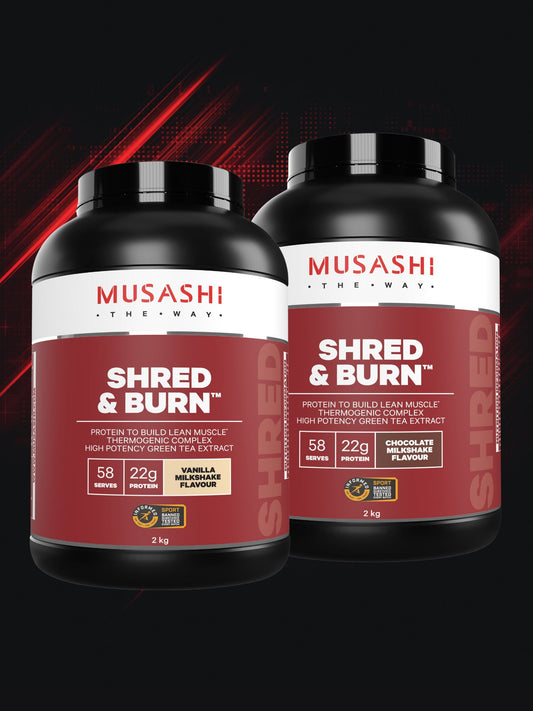 Musashi Value Bundle - Shred and Burn Powder