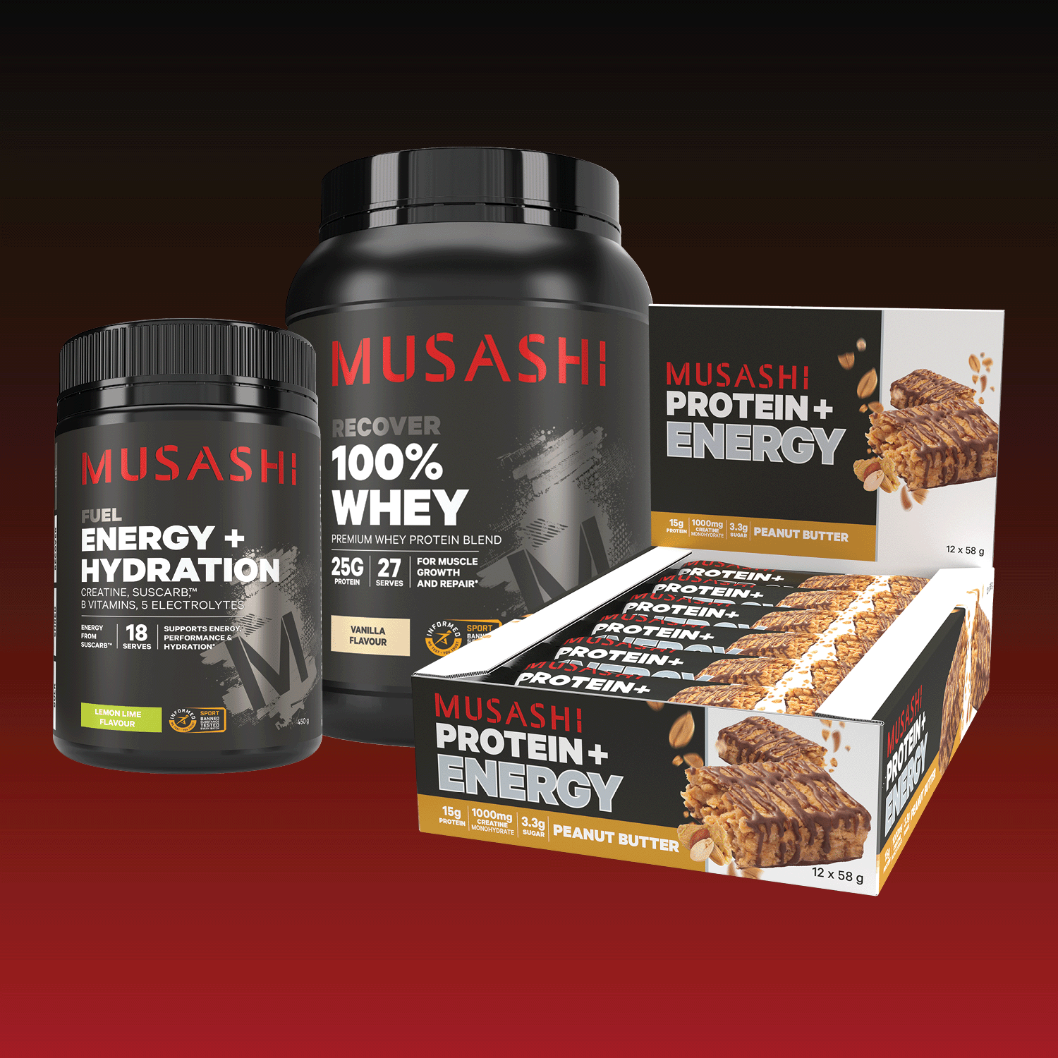 Musashi All Sports Bundle Pack