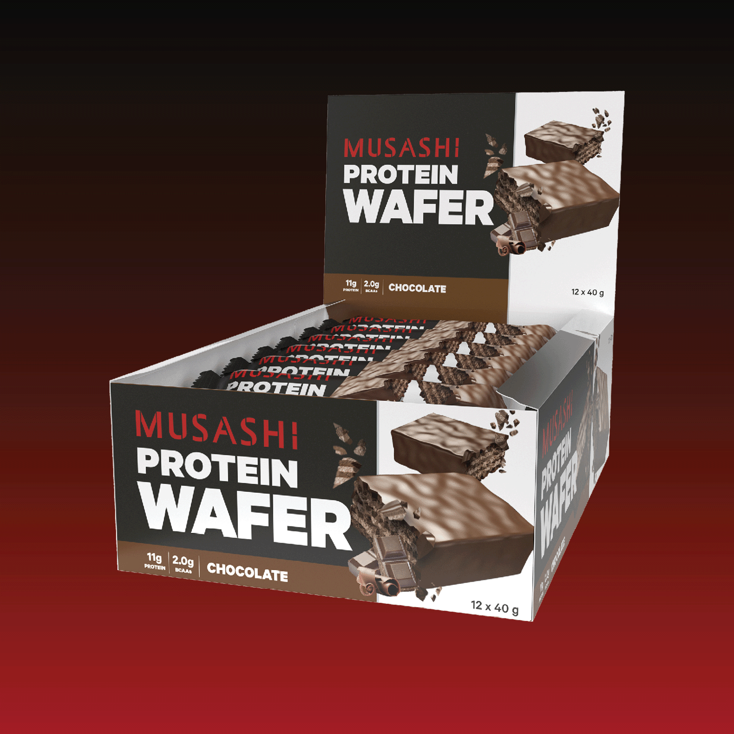 Musashi Protein Wafer Chocolate