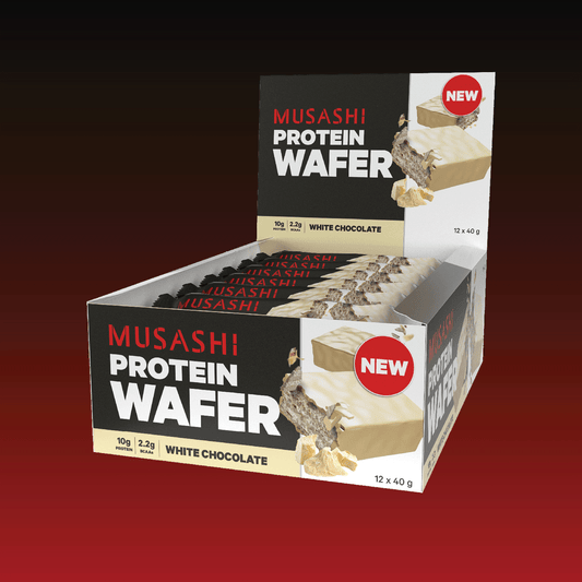 Musashi Protein Wafer White Chocolate