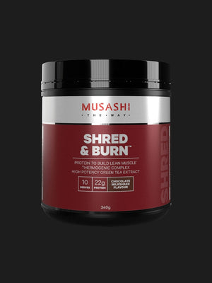 Musashi-Shred-Burn-Chocolate-340g