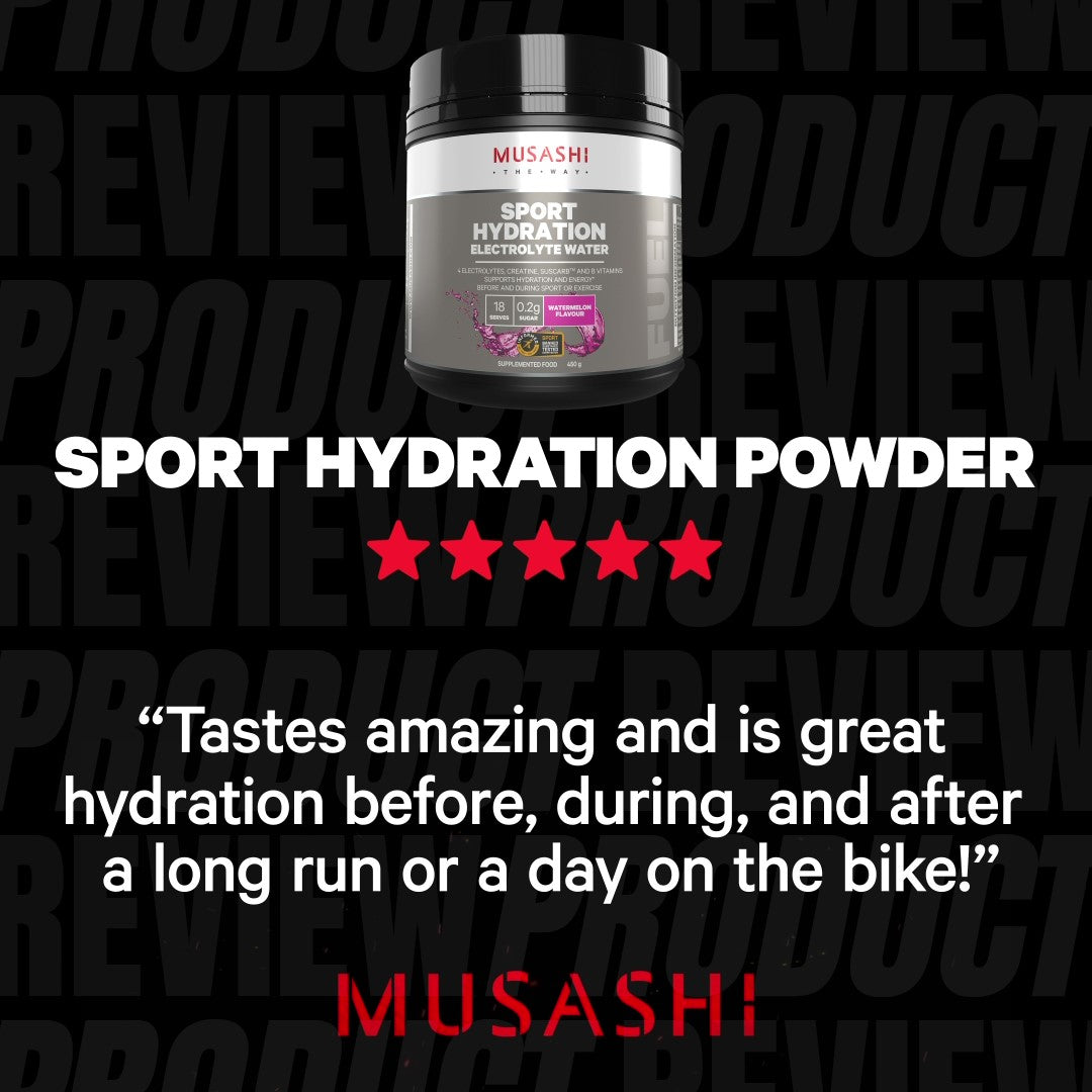 Sport Hydration Review Musashi