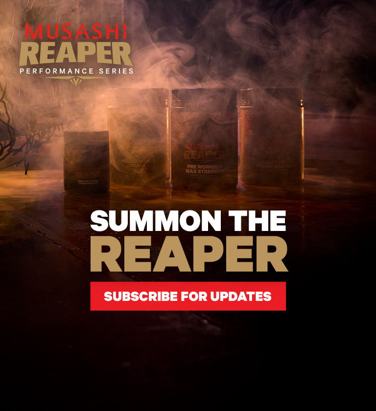 Musashi Reaper Performance Series banner
